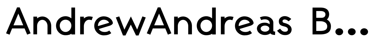 AndrewAndreas Bold